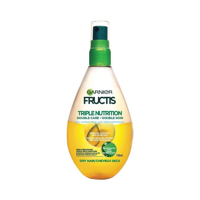 Garnier - Fructis Triple Nutrition Milk + Leave-In Serum | 150 mL