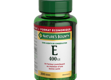Nature's Bounty - Vitamin E | 200 Softgels