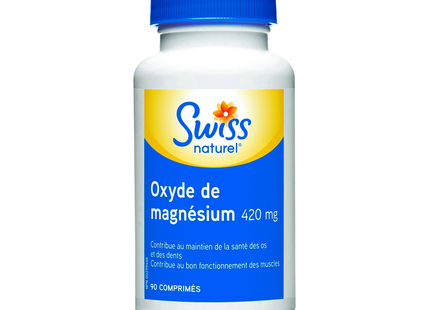 Swiss Natural - Magnesium Oxide 420 mg | 90 Tablets