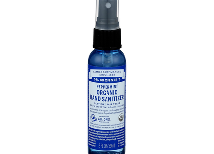 Dr. Bronner's - Organic Hand Sanitizer, Peppermint | 59 mL