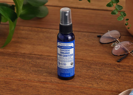 Dr. Bronner's - Organic Hand Sanitizer, Peppermint | 59 mL
