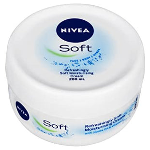 Nivea - Soft Moisturizing Cream - for Face body & Hands | 200 mL
