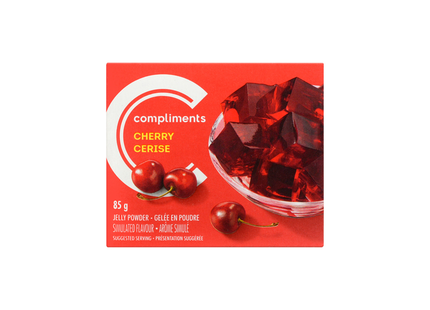 Compliments - Jelly Powder, Cherry| 85 g