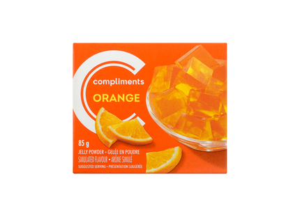 Compliments - Jelly Powder, Orange | 85 g