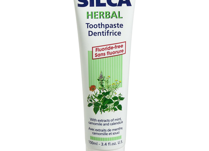 Silca - Herbal Toothpaste with Extracts of Mint, Chamomile & Calendula | 100 mL