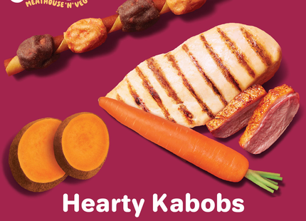 Oinkies Hearty Kabobs - Meat & N Veg