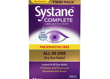 Systane - Complete All-In-One Dry Eye Relief | 2 X 10 mL