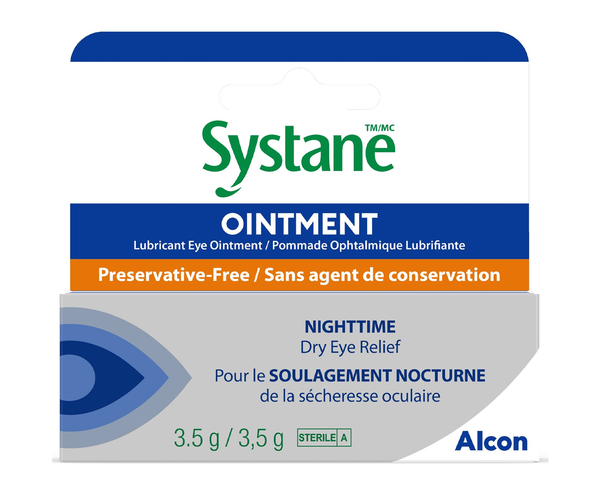 Systane - Lubricant Eye Ointment Nighttime Dry Eye Relief, Preservativ ...