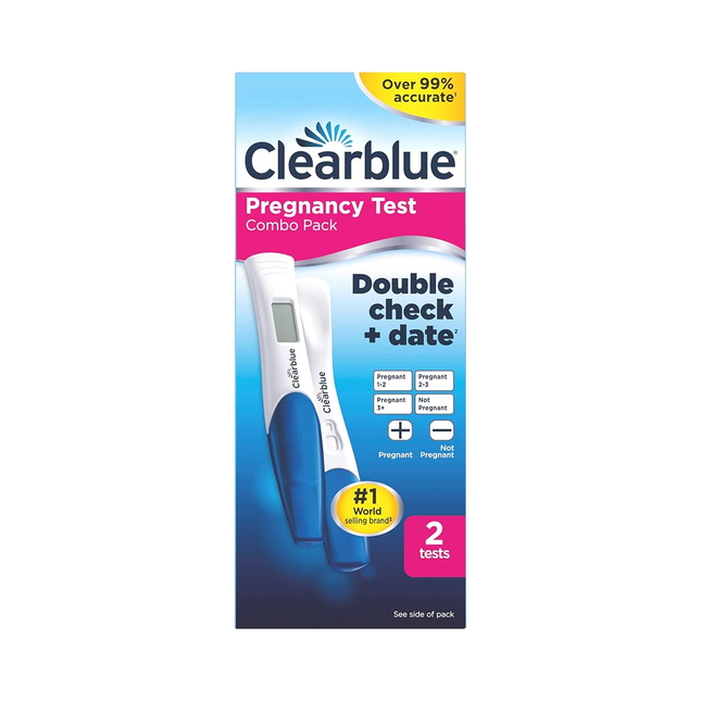 STICK DE GROSSESSE CLEARBLUE 1+1 DIGITAL&amp;VISUAL 2