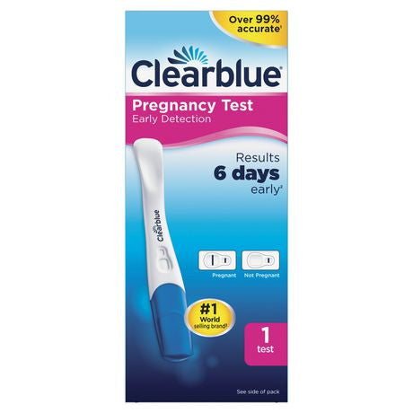 Clearblue - Test de grossesse de détection précoce | 1 essai