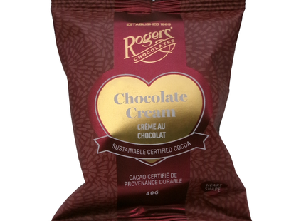 Rogers' Chocolates - Heart-Shaped Chocolate Cream | 40 g
