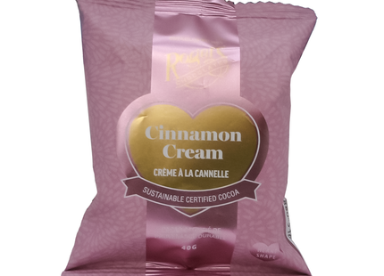 Rogers' Chocolates - Heart-Shaped Cinnamon Cream | 40 g
