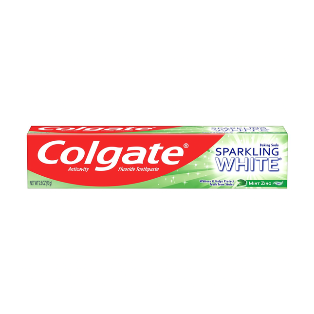 Colgate - Baking Soda Sparkling White Toothpaste - Mint Zing | 70 g