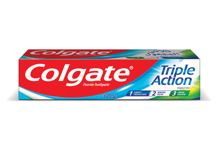 Colgate - Triple Action Anticavity Fluoride Toothpaste - Original Mint | 70 g