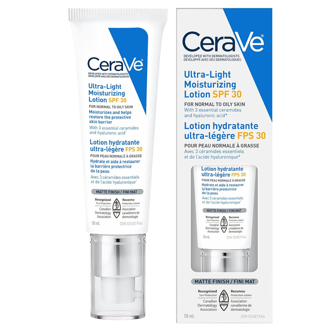 CeraVe - Ultra-Light Moisturizing Lotion