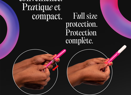 U BY KOTEX TAMPONS RG ABSORBANCE 16