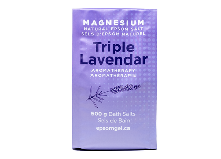Epsom Gel - Triple Lavender Bath Salt | 500 g