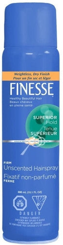 Finesse - Superior Hold Firm Hairspray - Unscented | 300 mL