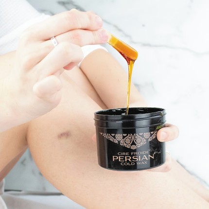 Persian - Gentle Sugar Formula Cold Wax for Face, Bikini, Legs & Body | 240 mL