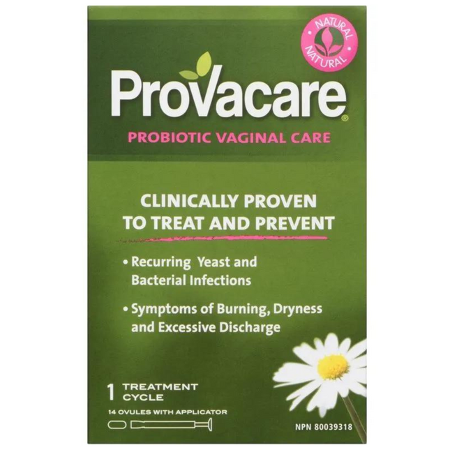 Provacare - Probiotic Vaginal Care | 1 Treatment Cycle