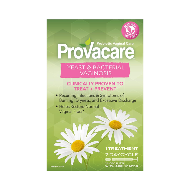 Provacare - Soins vaginaux probiotiques | 1 cycle de traitement