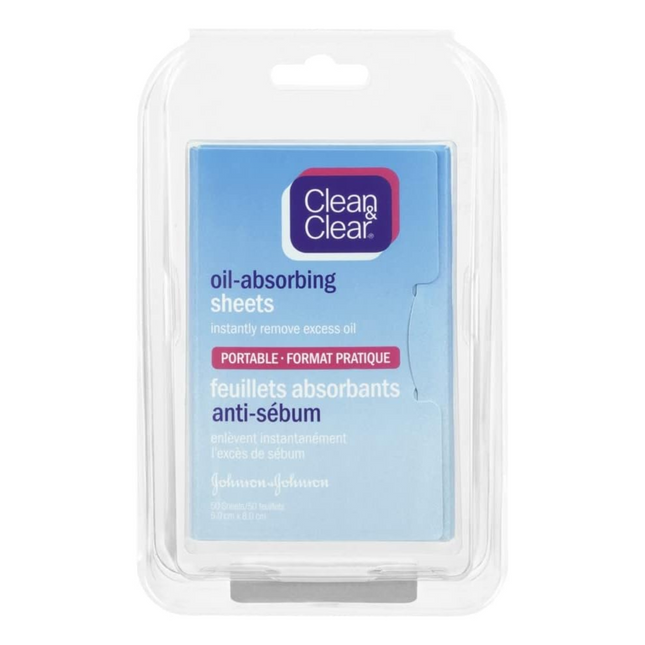 Clean & Clear - Oil-Absorbing Sheet | 50 Sheets