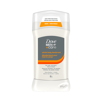 Dove Men + Care - Whole Body Deodorant, Shea Butter + Cedar | 85 g
