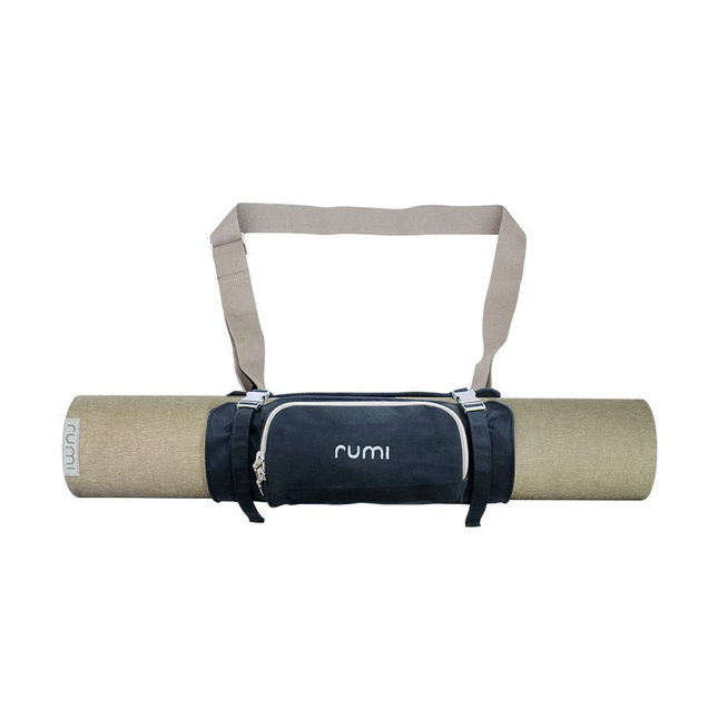 Rumi Earth - Porte-tapis de yoga origami | Graphite