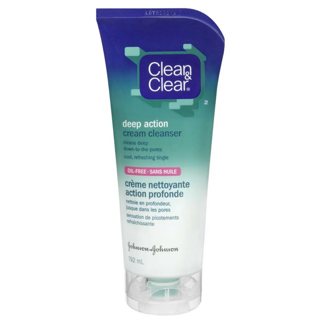 Clean & Clear - Deep Action Cream Cleanser | 192 ml