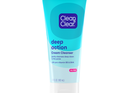 Clean &amp; Clear - Crème nettoyante à action profonde | 192 ml