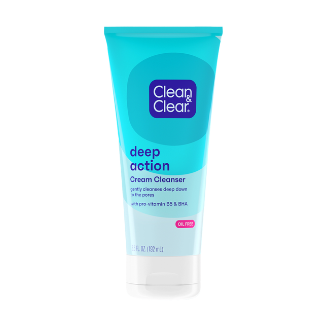 Clean &amp; Clear - Crème nettoyante à action profonde | 192 ml