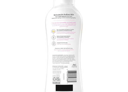 Olay - Gel douche Fresh Outlast B3, eau de rose et nectar sucré | 364 ml