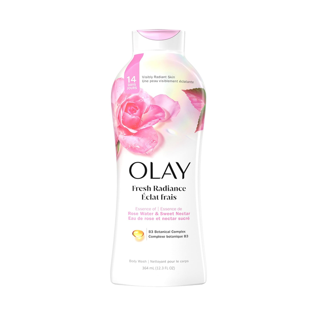 Olay - Fresh Outlast B3 Body Wash, Rose Water & Sweet Nectar | 364 mL