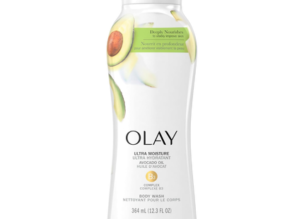 Olay - Ultra Moisture Body Wash - Avocado Oil | 364 mL