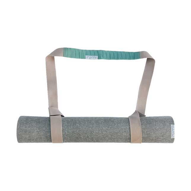Rumi Earth - Boa Sling Yoga Mat Carrier | Peacock