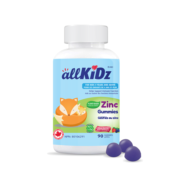 Allkidz - Zinc Gummies | 90 Gummies