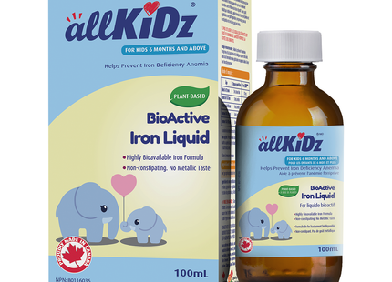 Allkidz - Bioactive Iron Liquid | 100 mL