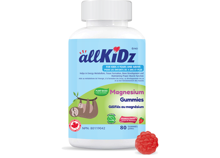Allkidz - Gummies au magnésium | 80 gommes