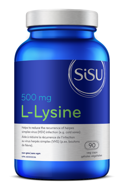 Sisu - L-Lysine | 90 Vegetarian Capsules*