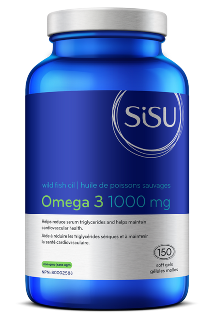 Sisu Oméga-3 1000MG | 150 gélules*