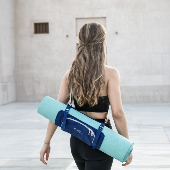 Rumi Earth - Origami Yoga Mat Carrier | Midnight