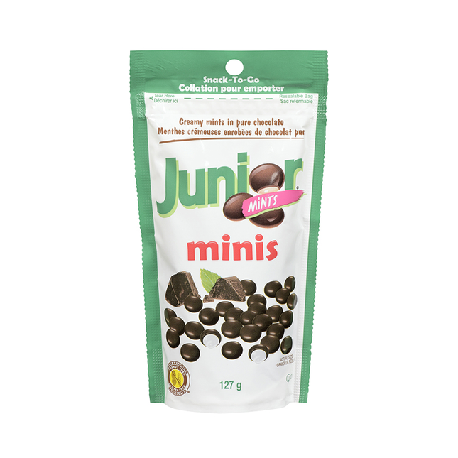 Junior Mints - Creamy Mints in Pure Chocolate Minis | 127 g