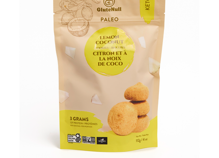 Glutenull - Keto Lemon Coconut Cookies | 112 g