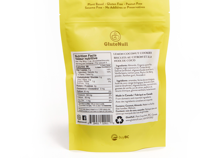 Glutenull - Keto Lemon Coconut Cookies | 112 g