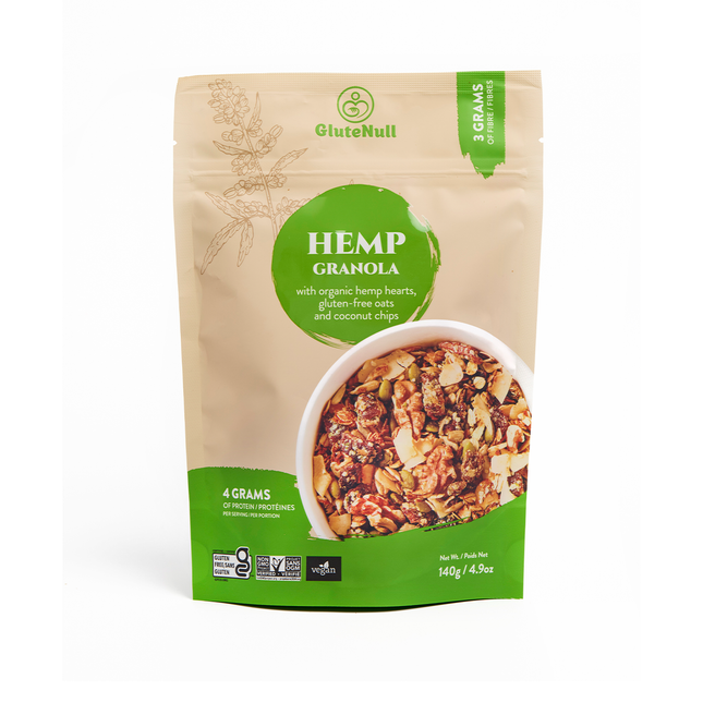 Glutenull - Granola au chanvre petit format | 140 g