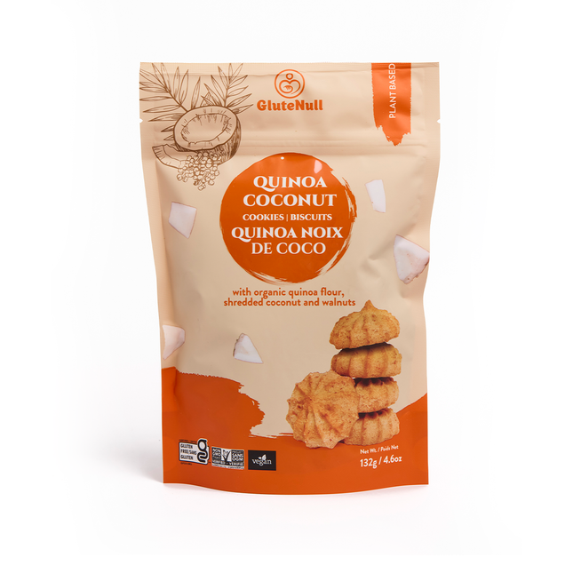 Glutenull - Quinoa Coconut Cookies | 132 g