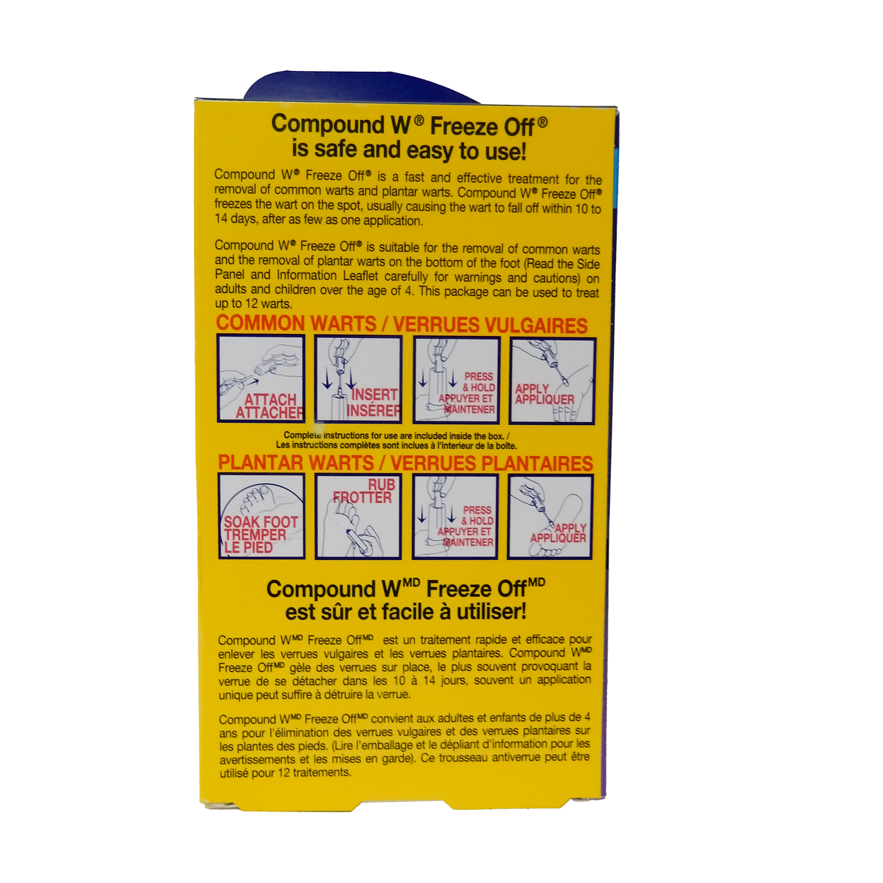 Compound W Application Compound W - Maximum Freeze Off with Precision Tip | 12 Applicators ...