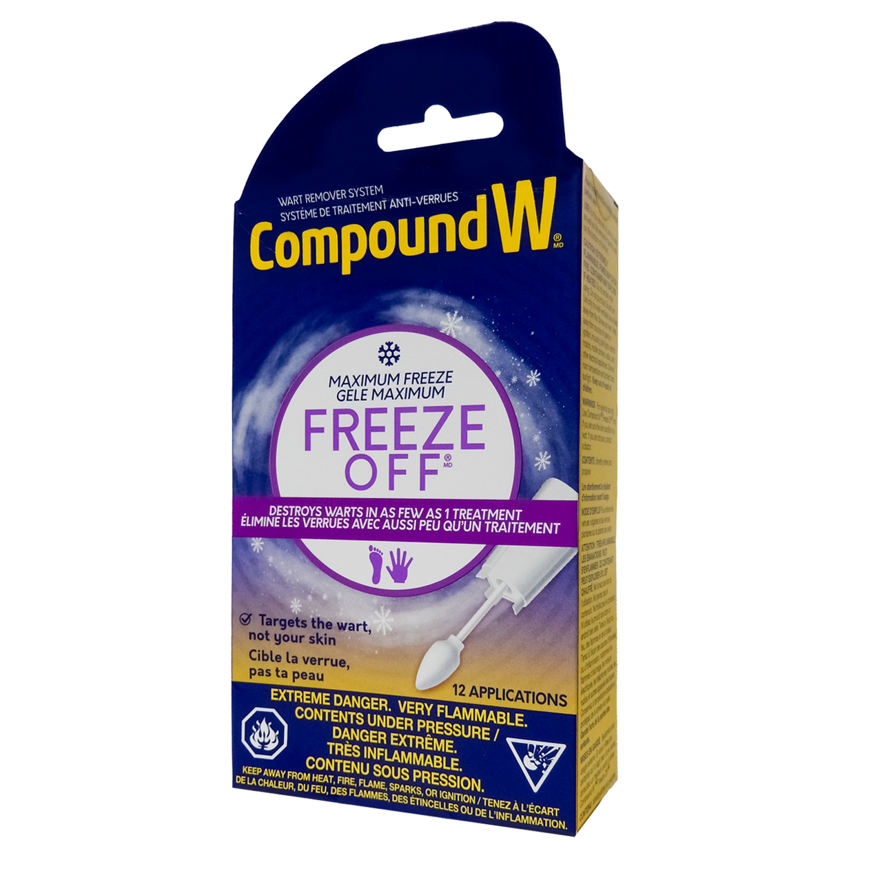 Compounding Tip Compound W - Maximum Freeze Off with Precision Tip | 12 Applicators ...