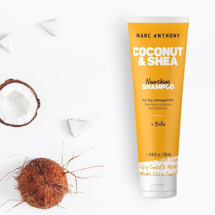 Marc Anthony - Shampoing hydratant à l'huile de noix de coco et au beurre de karité | 250 mL