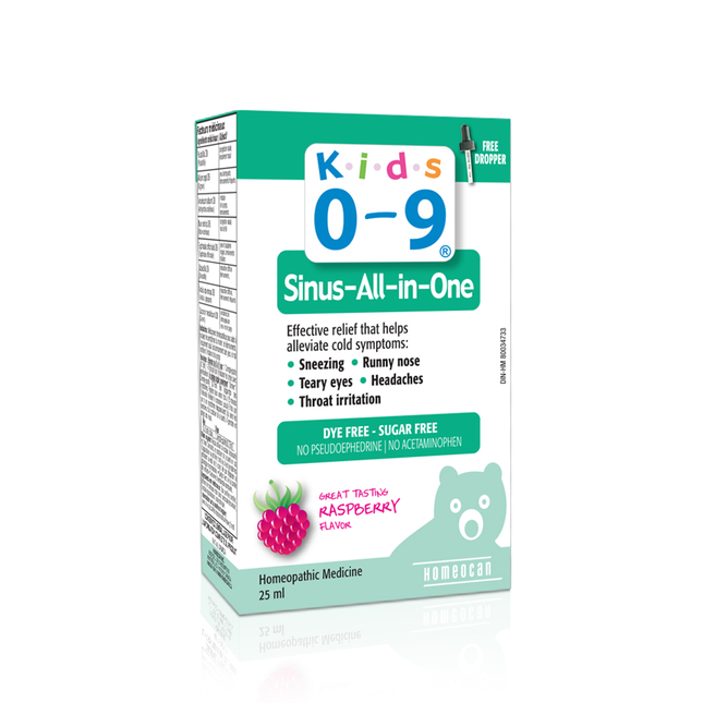 HOMEOCAN - Kids 0-9 Sinus-All-In-One | 25 mL